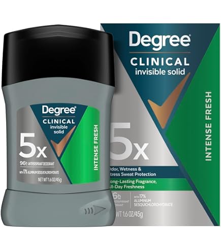 Amazon.com : Degree Clinical Antiperspirant Deodorant Invisible